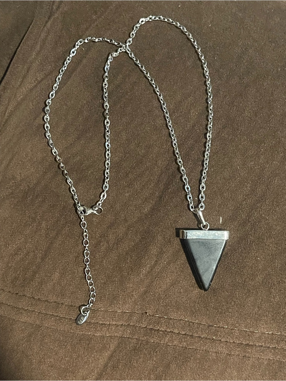 Black Onyx Crystal Necklace